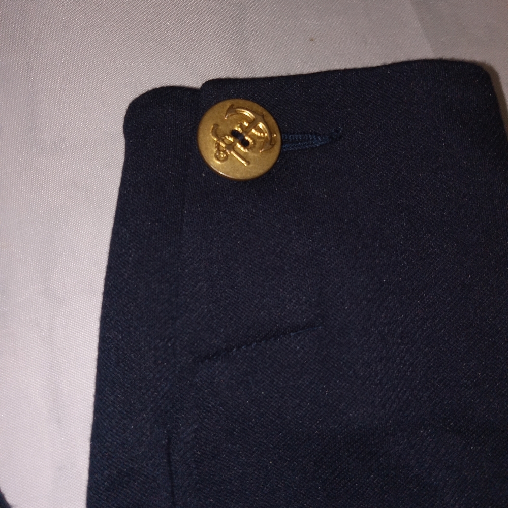 Cabi Navy Double Breasted Nautical Blazer 6 - Picture 4 of 12